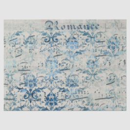 Ephemera Blue Paper Series Design 1 Tissuepapier