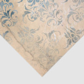 Ephemera Blue Paper Series Design 3 Tissuepapier (Detail)