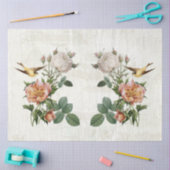 Ephemera Botanische Vogels Bloemen Decoupage Tissuepapier (Craft)