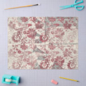 Ephemera Bourgondië Paper Series Design 10 Tissuepapier (Craft)