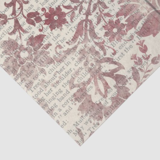 Ephemera Bourgondië Paper Series Design 10 Tissuepapier (Detail)