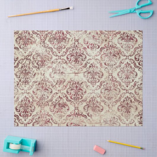 Ephemera Bourgondië Paper Series Design 11 Tissuepapier (Craft)