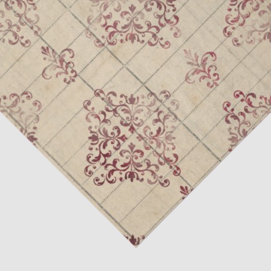 Ephemera Bourgondië Paper Series Design 12 Tissuepapier (Detail)