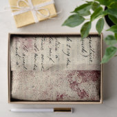 Ephemera Bourgondië Paper Series Design 14 Tissuepapier (Geschenk)