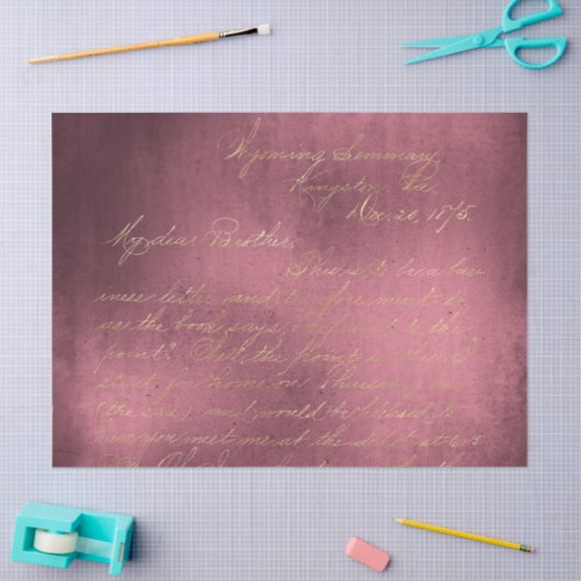 Ephemera Bourgondië Paper Series Design 19 Tissuepapier (Craft)