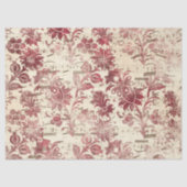 Ephemera Bourgondië Paper Series Design 8 Tissuepapier (Voorkant)