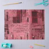 Ephemera Bourgondië Paper Series Design 9 Tissuepapier (Craft)