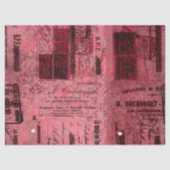 Ephemera Bourgondië Paper Series Design 9 Tissuepapier (Voorkant)