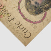 Ephemera Briefkaart Little Angle Decoupage Tissuepapier (Detail)