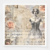  Ephemera bruiloft Servet (Voorkant)