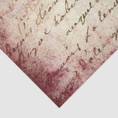 Ephemera Burgundy Paper Series Design 13 Tissuepapier (Detail)