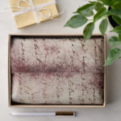 Ephemera Burgundy Paper Series Design 13 Tissuepapier (Geschenk)