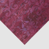 Ephemera Burgundy Paper Series Design 1 Tissuepapier (Detail)