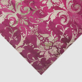 Ephemera Burgundy Paper Series Design 20 Tissuepapier (Detail)