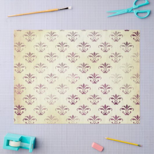 Ephemera Burgundy Paper Series Design 2 Tissuepapier (Craft)