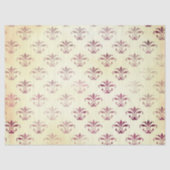 Ephemera Burgundy Paper Series Design 2 Tissuepapier (Voorkant)