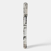 Ephemera Butterfly Scrapbook Monogram Case-Mate iPhone Case (Achterkant / Rechts)