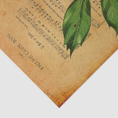 Ephemera Christelijk Song A Babe ontkoppeld Tissuepapier (Detail)