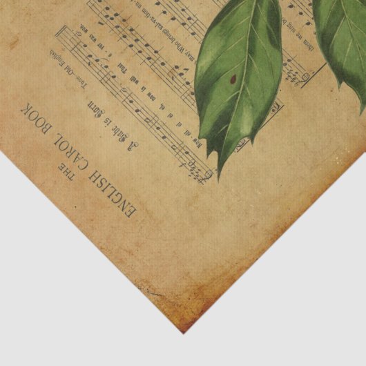 Ephemera Christelijk Song A Babe ontkoppeld Tissuepapier (Detail)