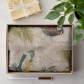 Ephemera Coffee Beans Bird Masculine Tan Decoupage Tissuepapier (Geschenk)