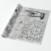 Ephemera Collage Cadeaupapier (Uitgerold)