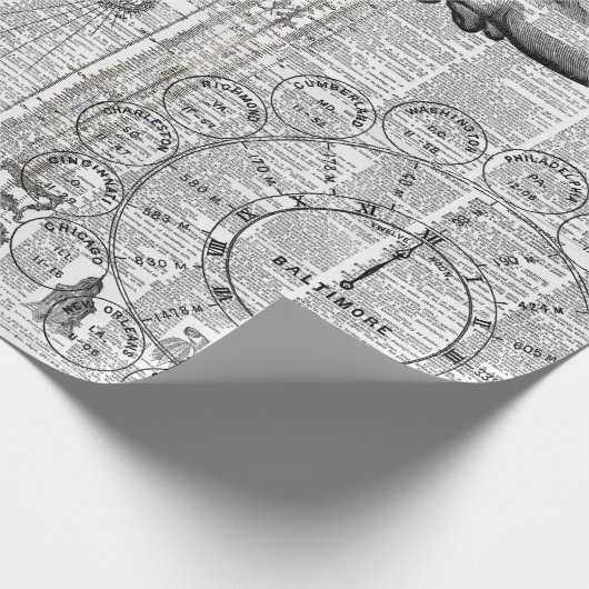 Ephemera Collage Cadeaupapier (Hoek)