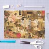 Ephemera Collage Craft Tissue Paper Tissuepapier (Craft)