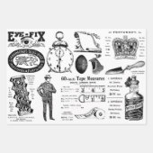 Ephemera Collage, Decoupage papier Inpakpapier Vel (Voorkant 2)