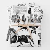  Ephemera Collage, Decoupage papier Inpakpapier Vel (In situ)