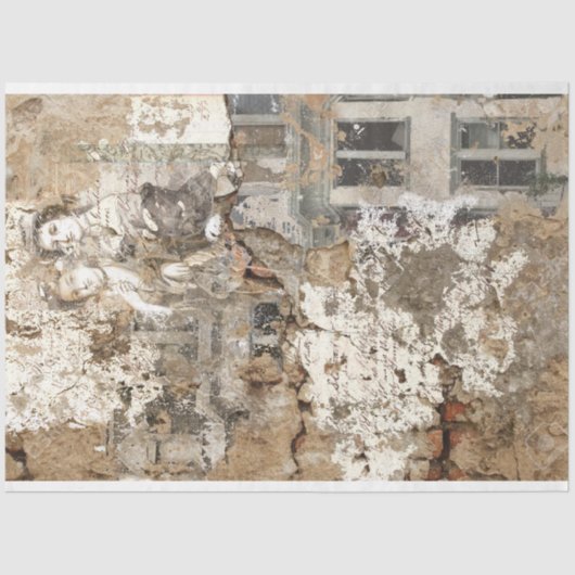 Ephemera Collage nr. 00005 Tissuepapier (Voorkant)