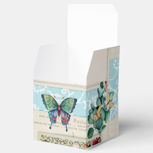 Ephemera Collage ontwerp Bedankdoosjes (Geopend)