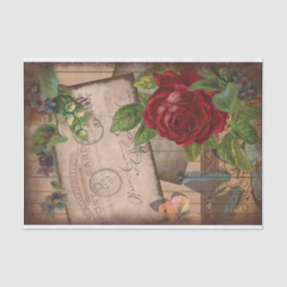 Ephemera Collage Shabby Chic Decoupage Tis Tissuepapier