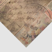  Ephemera Collage Shabby Chic Decoupage Tissuepapier (Detail)