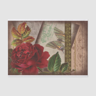 Ephemera Collage Shabby Chic Decoupage Tissuepapier