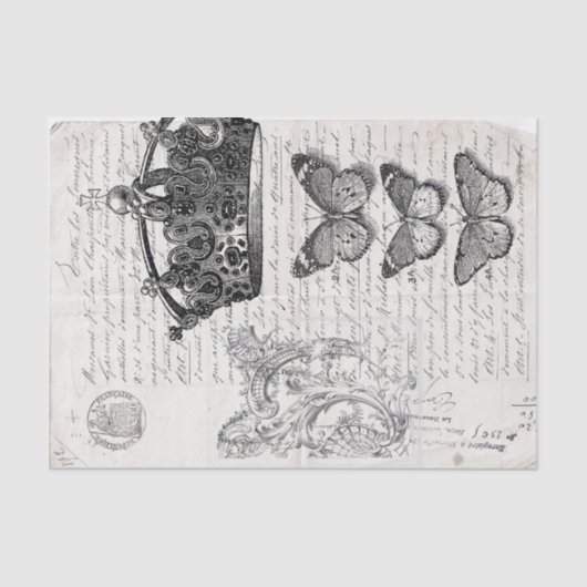 Ephemera Collage Tissuepapier (Voorkant)