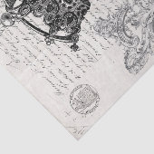 Ephemera Collage Tissuepapier (Detail)