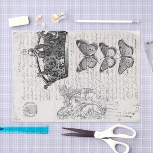 Ephemera Collage Tissuepapier (Craft)