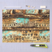 Ephemera Collage van oude bankbiljetten Tissuepapier (Craft)