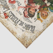 Ephemera Cute Kind French Theater Poster Decoupage Tissuepapier (Detail)