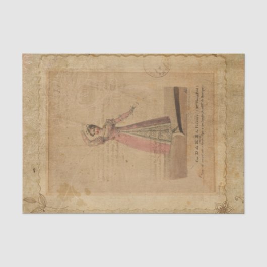 Ephemera Dancer Tissuepapier (Voorkant)