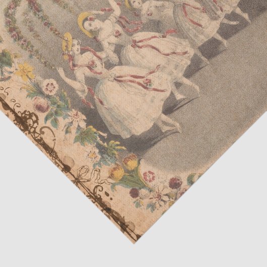  Ephemera dansers Tissuepapier (Detail)