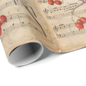  Ephemera De twaalf dagen kerstcarol Cadeaupapier (Rol Hoek)