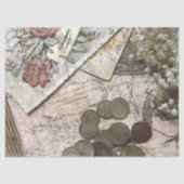 Ephemera debetpapier tissuepapier (Voorkant)