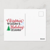 Ephemera Dech the Hall Kerstcarol Script Briefkaart (Achterkant)