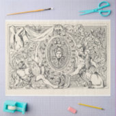 Ephemera Decoupage Antiek Illustratie Tissuepapier (Craft)