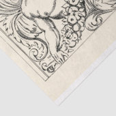 Ephemera Decoupage Antiek Illustratie Tissuepapier (Detail)