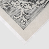 Ephemera Decoupage Antiek Illustratie Tissuepapier (Detail)