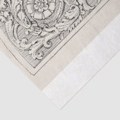 Ephemera Decoupage Antiek Illustratie Tissuepapier (Detail)