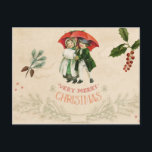 Ephemera  Decoupage Kerstvakantie Briefkaart<br><div class="desc">Dit ontwerp werd gecreeerd door digitale kunst. Het kan worden gepersonaliseerd door de aanpassingsknoop te klikken en de foto, de kleur te veranderen, een naam, initialen of uw favoriete woorden toe te voegen. Neem contact met me op colorflowcreations@gmail.com als je dit ontwerp op een ander product wilt gebruiken. Koop mijn...</div>