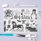 Ephemera Decoupage of Collage Papier (Craft)